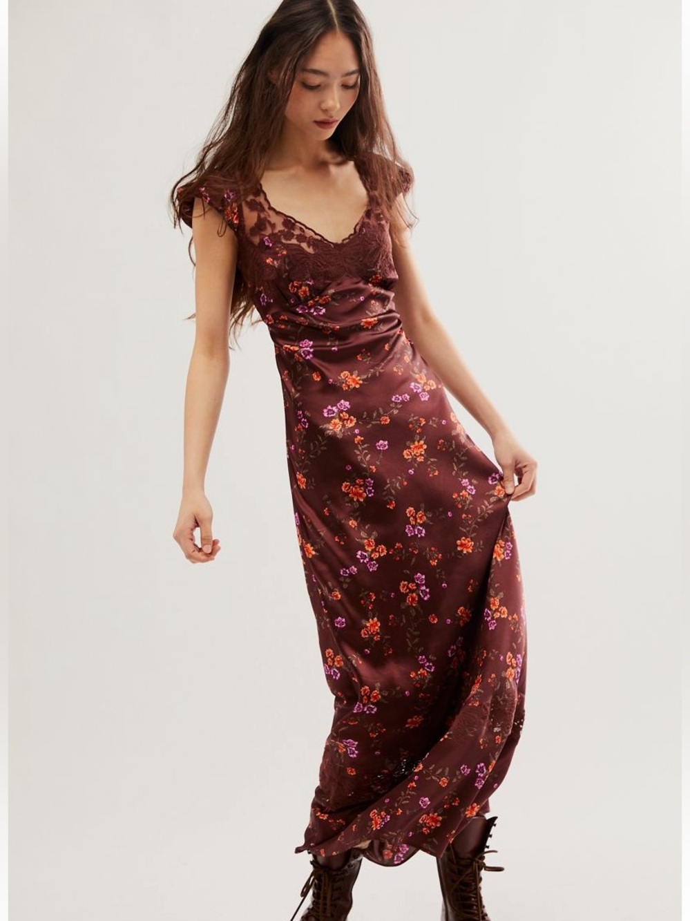 Free People Butterfly Babe Maxi Dress